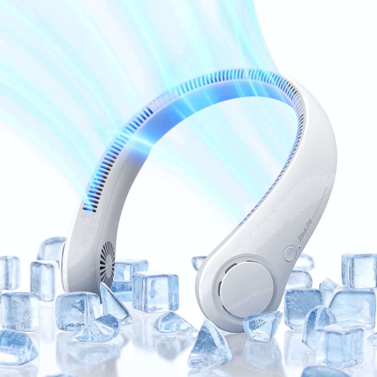 Ventilador de cuello portátil manos libres