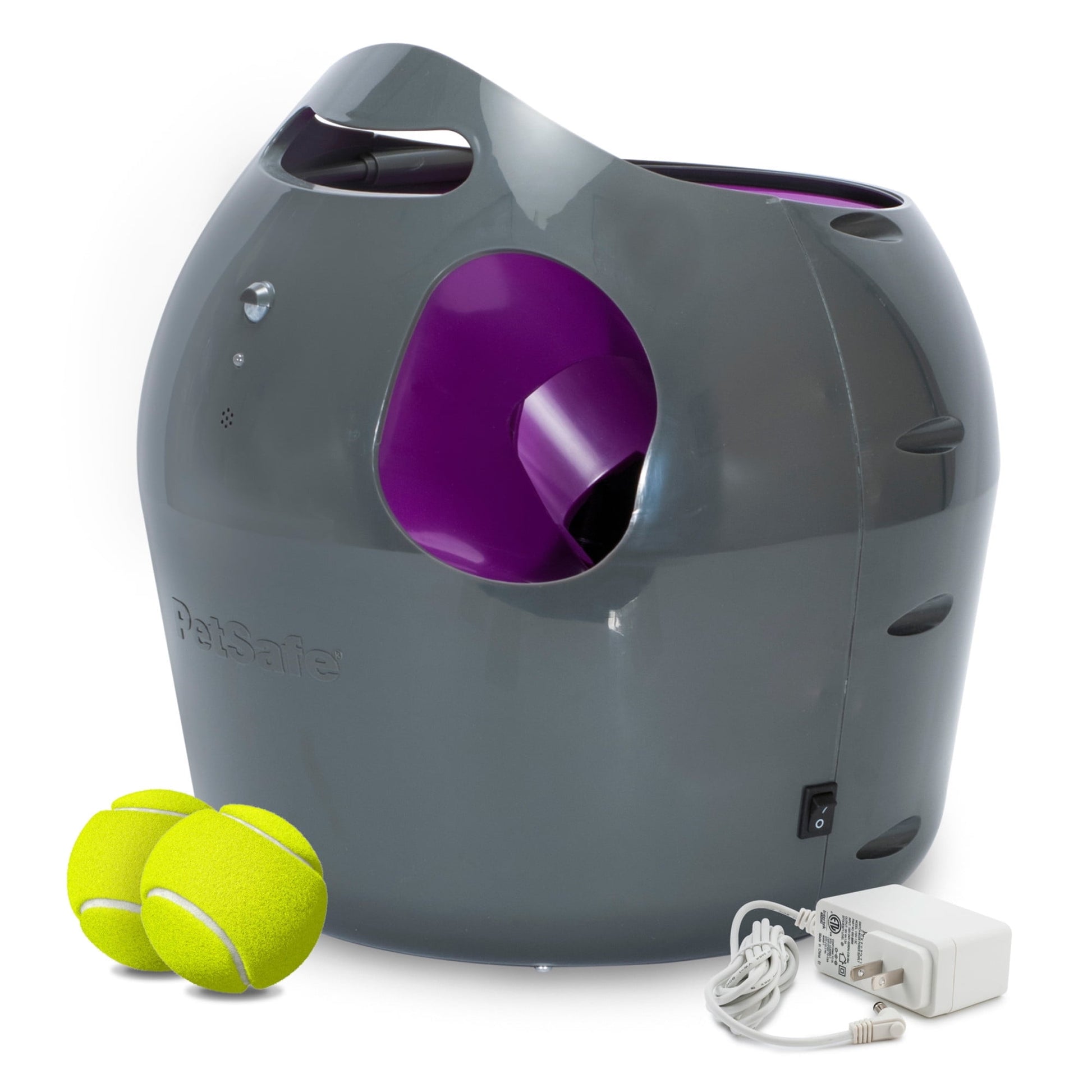 Lanzador automático de pelotas para perros