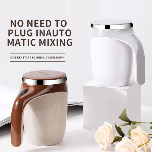 Self-Stirring Magnetic Mixing Cup — Rechargeable, 400ml