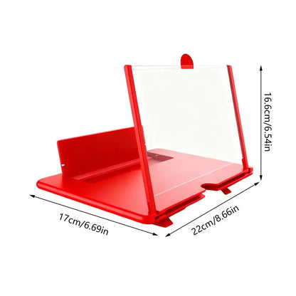 Phone Screen Magnifier — 3D HD Foldable Tabletop Enlarger