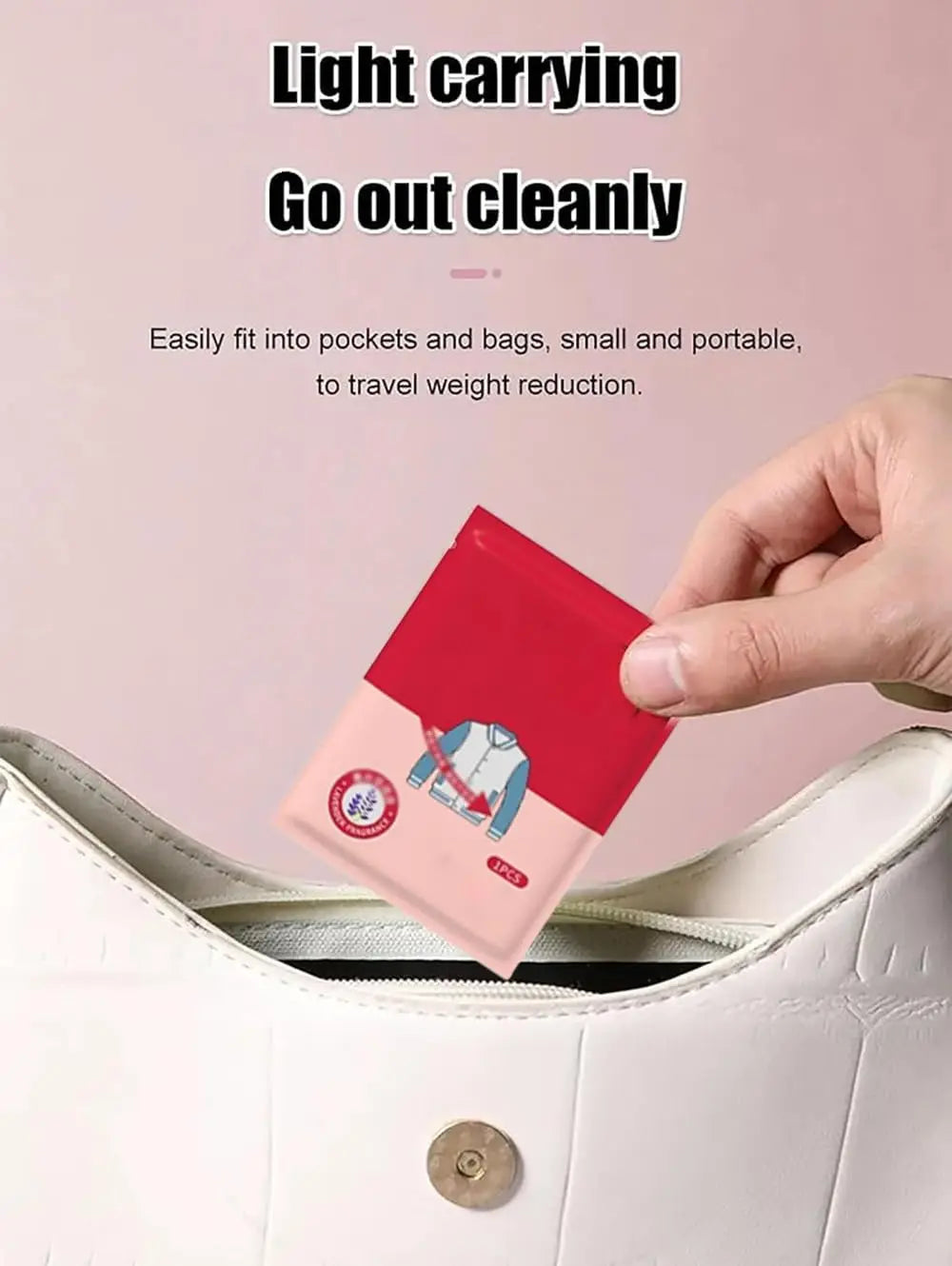Instant Stain Remover Wipes — Individually Wrapped, No-Wash