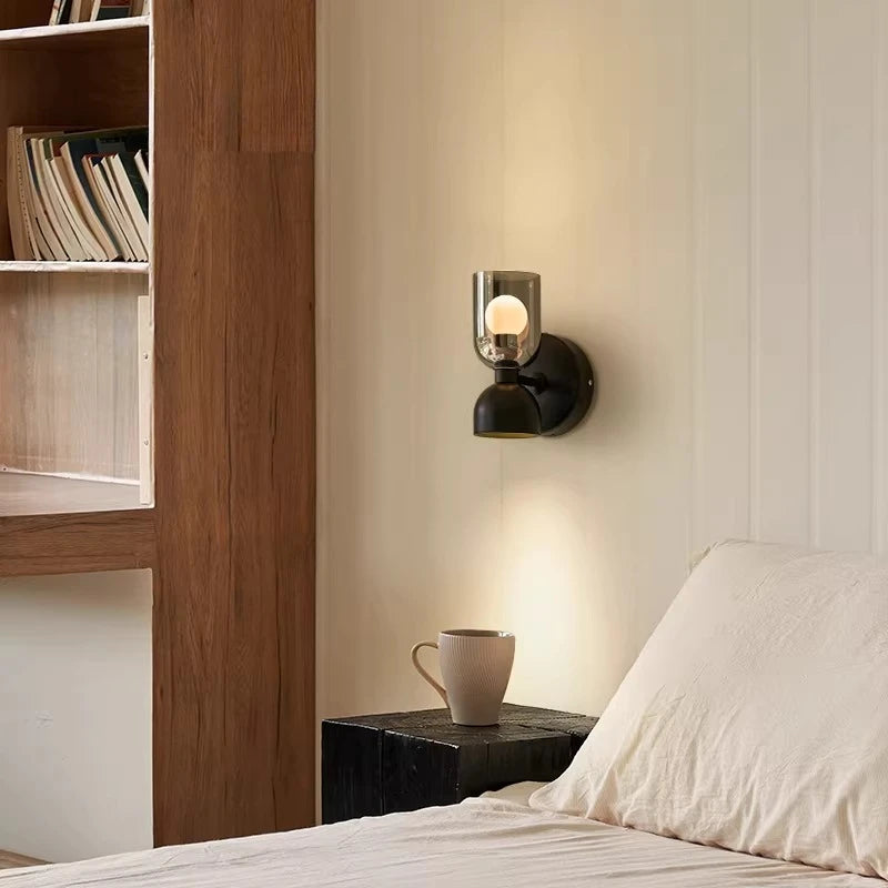Living Room Bedroom Wall Lamp Italian Modern Bedside Lamp Vanity Lamp Hallway Corridor Staircase Wall Mounted Lighting Fixture