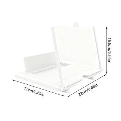 Phone Screen Magnifier — 3D HD Foldable Tabletop Enlarger