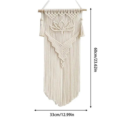 Home Decoration Bohemian Macrame Woven Wall Hanging Boho Room Geometric Tapestry Nordic Art Beautiful Apartment Room Decor Gift