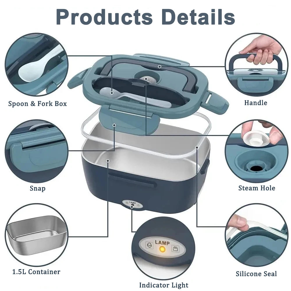 self-Heating Lunch Box — Hot Meals Anywhere, Anytime
