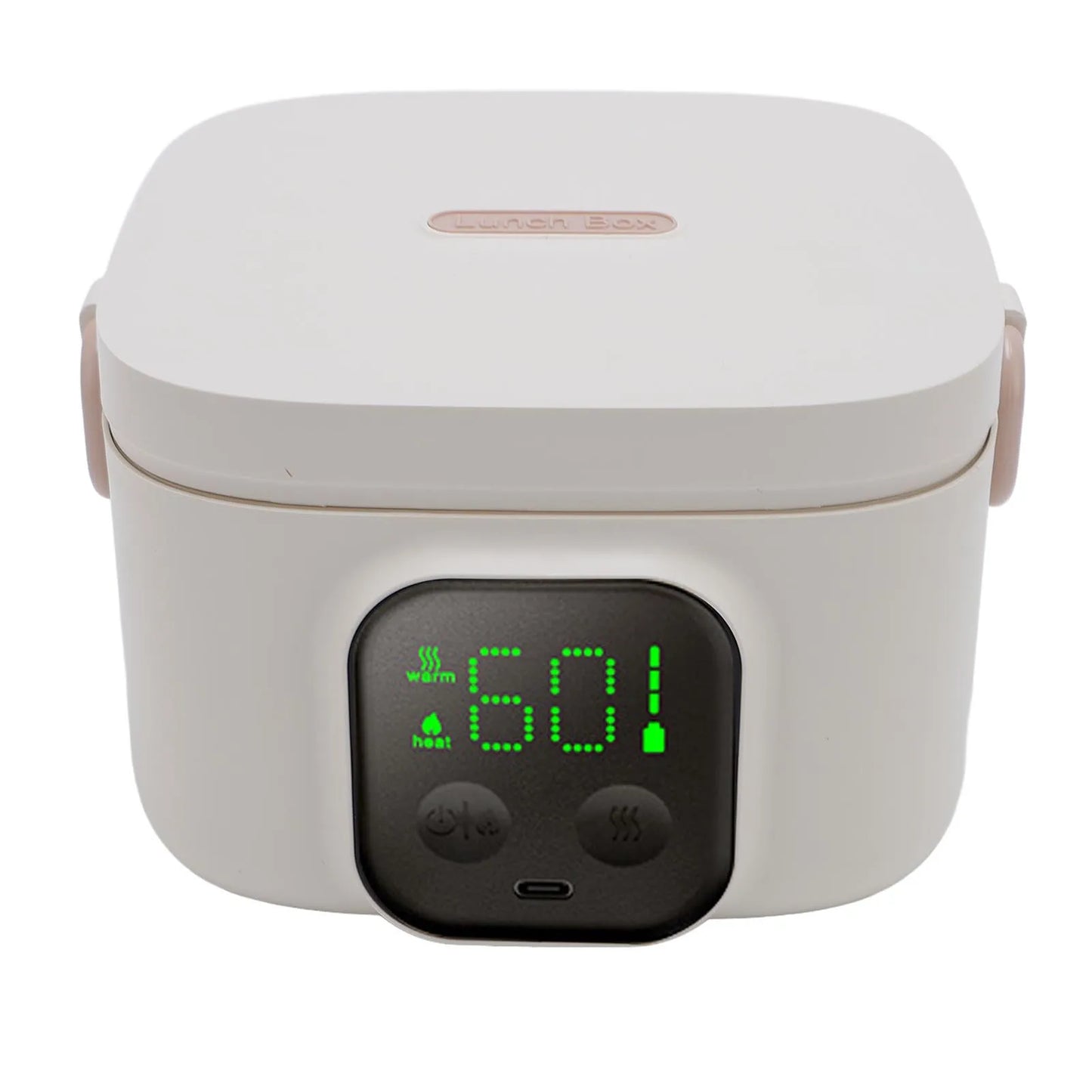Electric Lunch Box Food Warmer Portable Insulation Mode Rechargeable 500ml Intelligent Constant Temperature Bowl for Travel