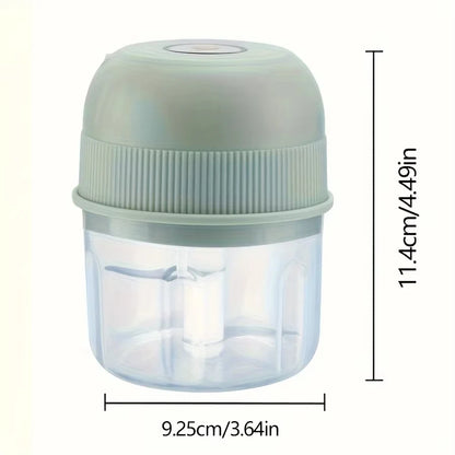 Cordless Electric Food Chopper — 260ml, One-Button