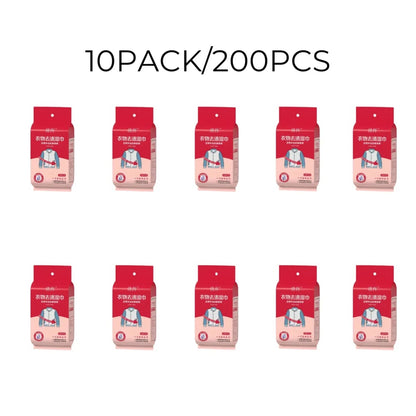 Instant Stain Remover Wipes — Individually Wrapped, No-Wash