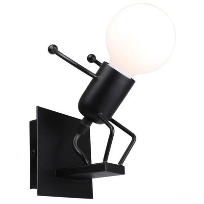 Creative Personality Living Room Bedroom Bedside Lamp Balcony Corridor Corridor Wall Lamp Art Children's Room Wall Lamp