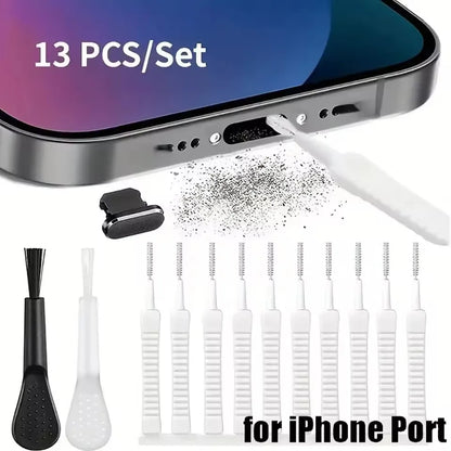 Phone Port & Speaker Cleaning Kit — Lightning & USB-C