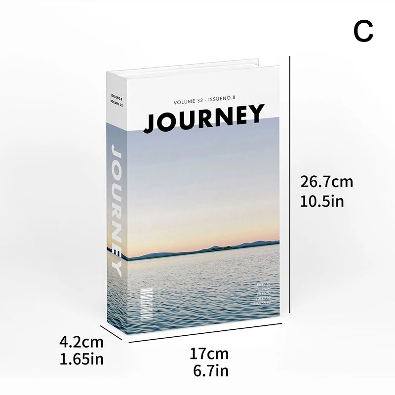 Fashion Fake Books Decoration Luxury Decorative Book Living Room Decor Simulation Book Home Decor Aesthetic Room Ornament