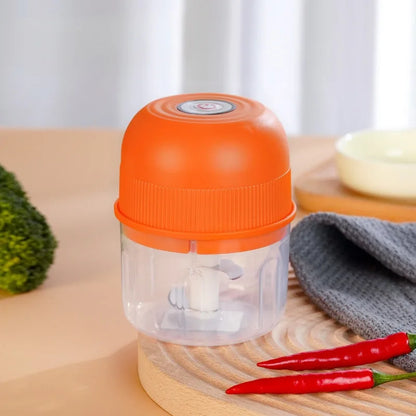Cordless Electric Food Chopper — 260ml, One-Button
