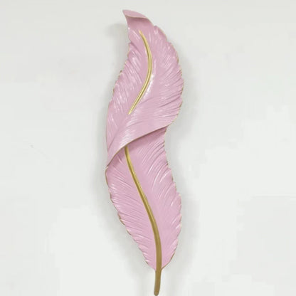 Feather Wall Lamp — Light Luxury LED, Nordic Style