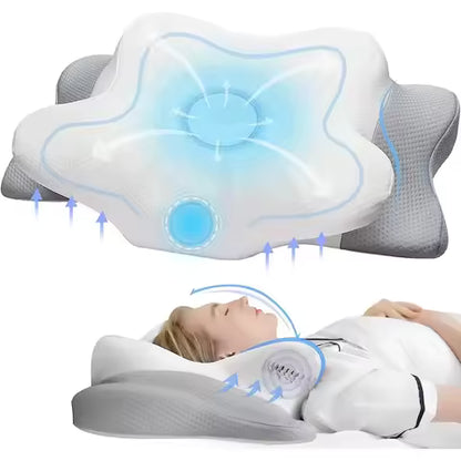 Cervical Memory Foam Neck Pillow