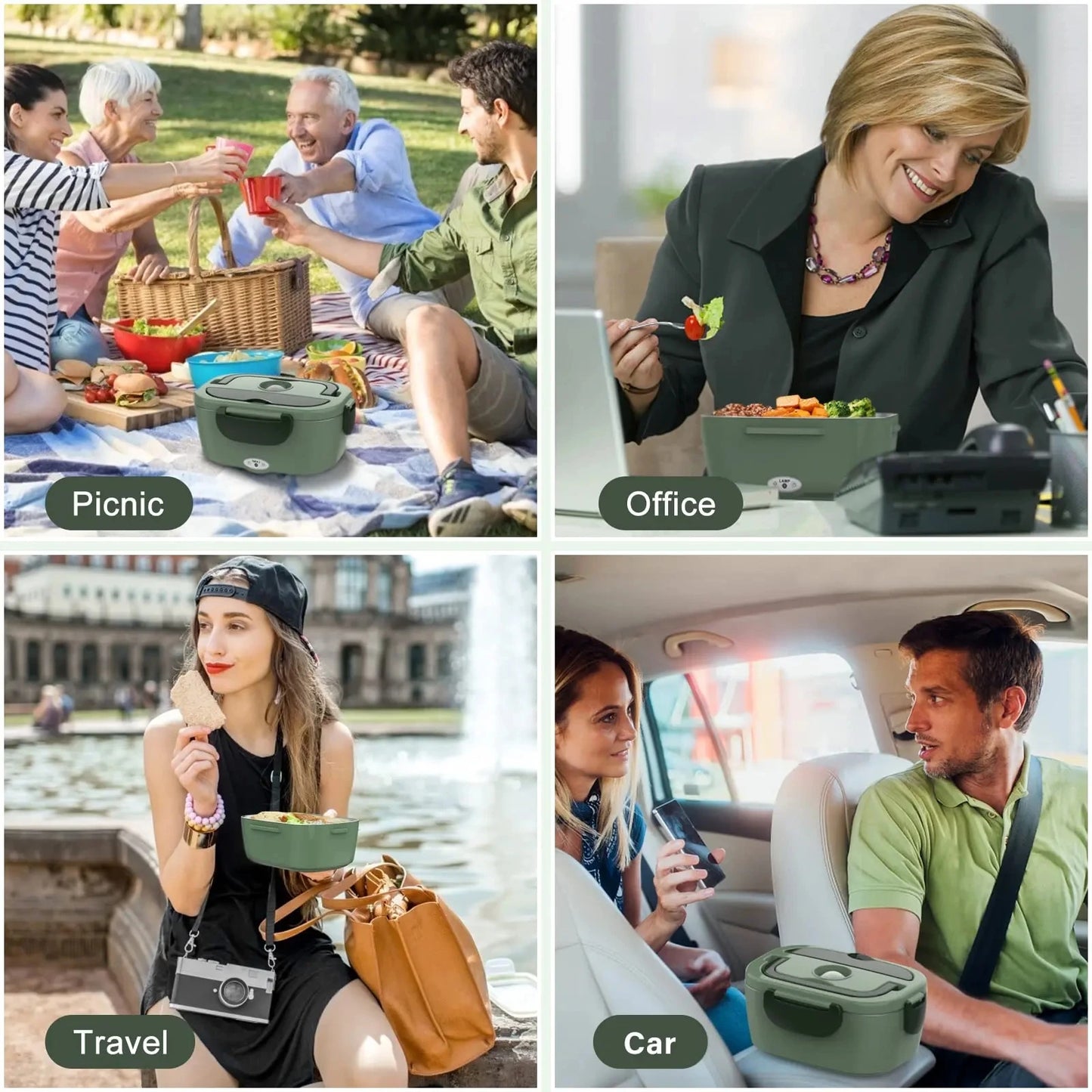 self-Heating Lunch Box — Hot Meals Anywhere, Anytime