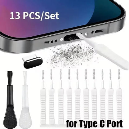 Phone Port & Speaker Cleaning Kit — Lightning & USB-C