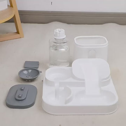 Automatic Pet Feeder & Water Fountain